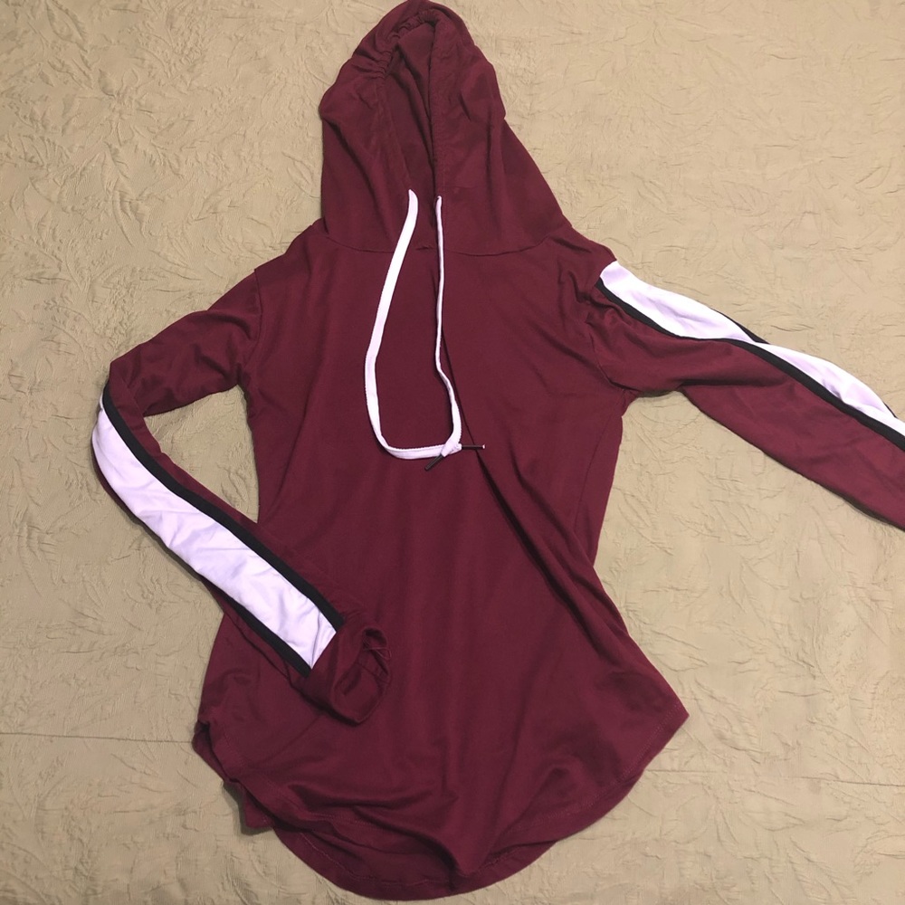 Rue 21 Maroon long sleeve shirt